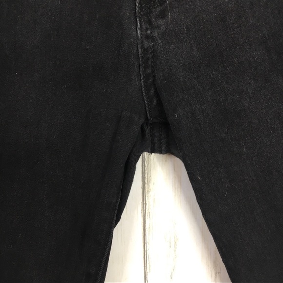 Paige Black Skinny Jeans with Blue Piping - Picture 5 of 8